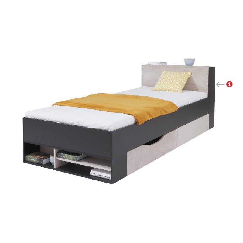 posteľ PLANET PL14, 90/200cm, detská izba